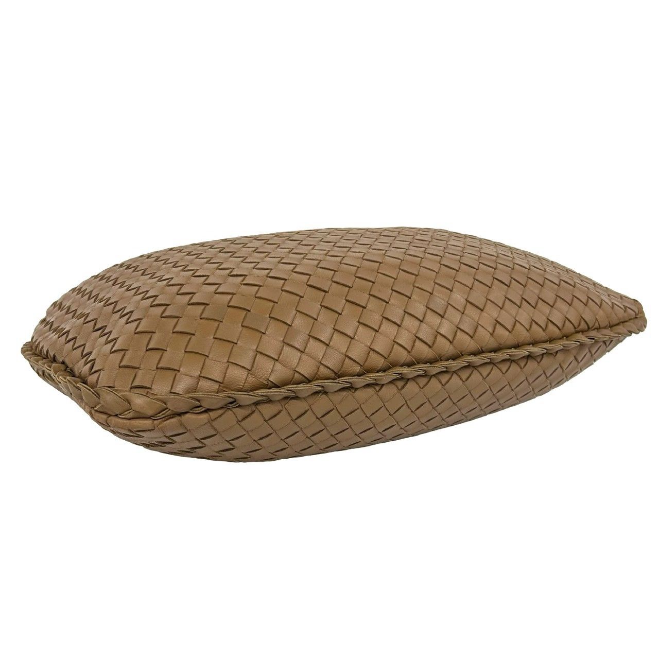 Bottega Veneta Hobo Intrecht Leather Handbag Mini Tote Brown — view 7