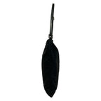 Fendi Shoulder Bag Zucca Pattern Black Leather — view 2
