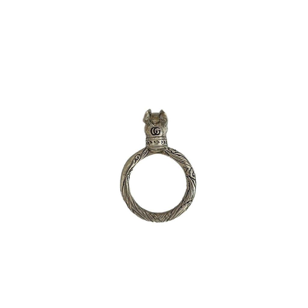 Gucci Ring Anger Forest Rabbit Silver — view 4