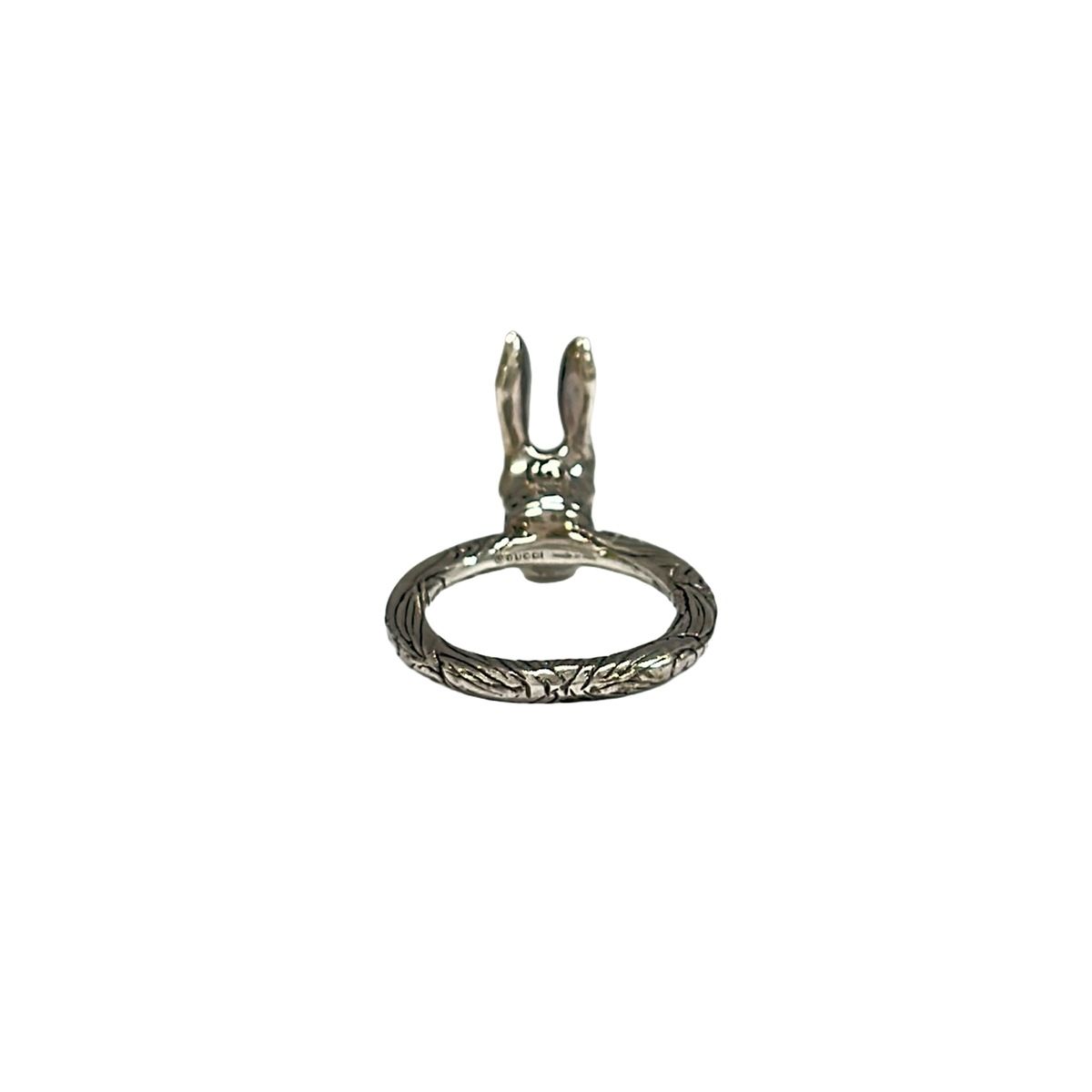Gucci Ring Anger Forest Rabbit Silver — view 3
