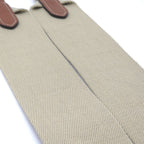 Celine Logo Shoulder wrap Full Beige canvas Brown leather Gold Metal — view 7