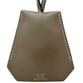 Hermes Veau Swift Large Clochette Necklace Etoupe