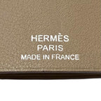 Hermes Veau Swift Large Clochette Necklace Etoupe — view 6