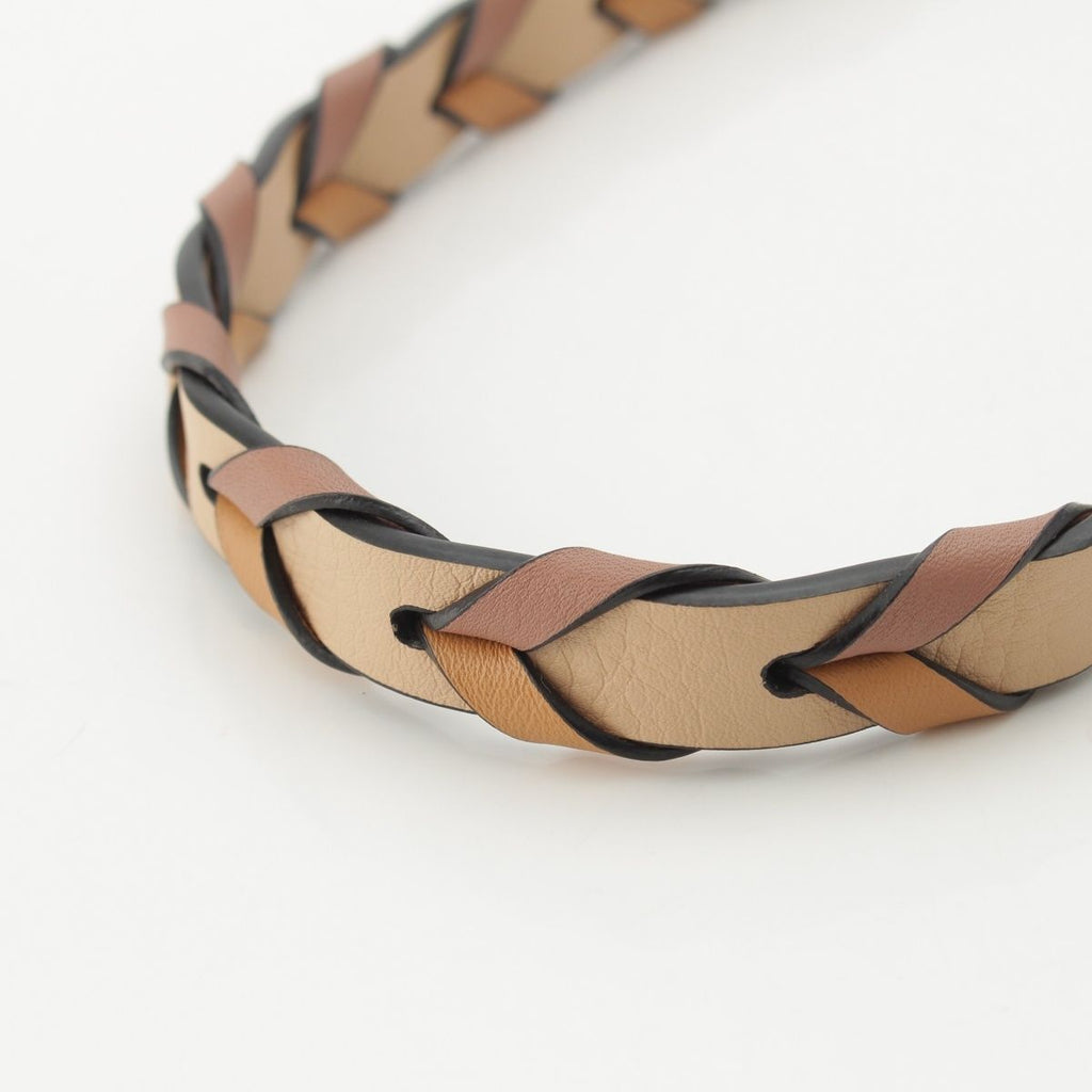 Loewe Classic Calf Braided Shoulder Strap Beige — view 3