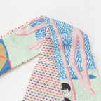 Hermes Silk Twilly en Liberte Freely Scarf Multicolor — view 2