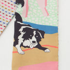 Hermes Silk Twilly en Liberte Freely Scarf Multicolor — view 4