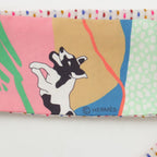 Hermes Silk Twilly en Liberte Freely Scarf Multicolor — view 5