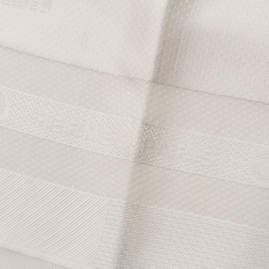 Hermes Silk les Sangles Echarpe Shawl Gray Scarf — view 3