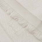 Hermes Silk les Sangles Echarpe Shawl Gray Scarf — view 7