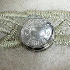 Hermes Saint Honore Anne Finesse Wool Series Beret Ivory 58 Bag Included — view 8