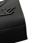 Louis Vuitton LV Aerogram Takeoff Leather Tote Black — view 7