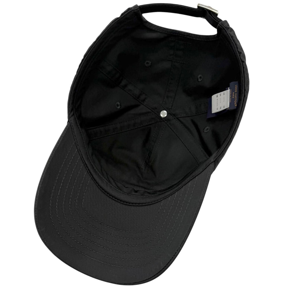 Louis Vuitton Cap Signature Logo Embroidery Baseball Cap Noir — view 5
