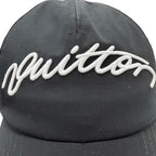 Louis Vuitton Cap Signature Logo Embroidery Baseball Cap Noir — view 6