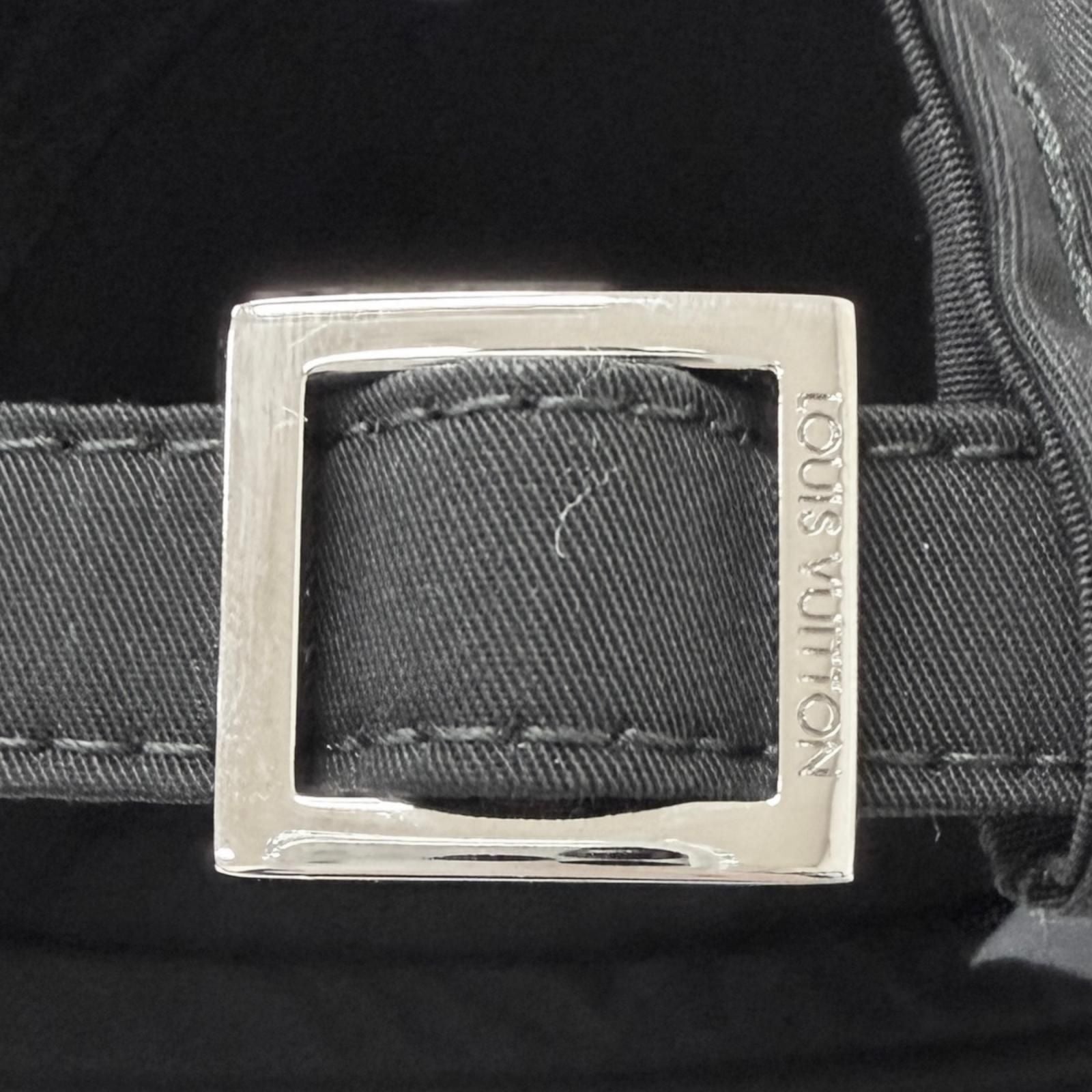 Louis Vuitton Cap Signature Logo Embroidery Baseball Cap Noir — view 7