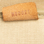 Louis Vuitton Monogram Deauville Handbag Brown Leather — view 6