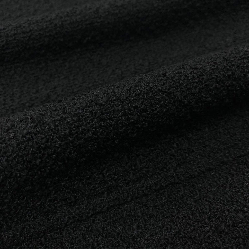 Chanel Tweed Skirt Knee Length Black Wool — view 7