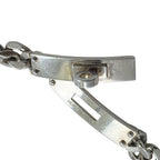 Hermes Kelly Gourmette Chain Bracelet Silver — view 3
