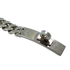 Hermes Kelly Gourmette Chain Bracelet Silver — view 4