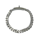 Hermes Kelly Gourmette Chain Bracelet Silver — view 2