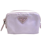 Prada Re-Nylon Micro Pouch Makeup Nylon Pink Lightweight Capacity Crossbody