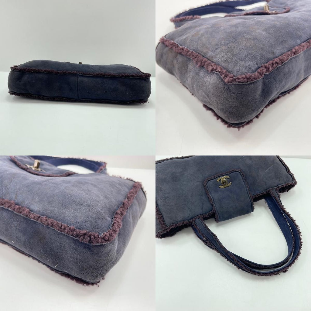 Chanel Handbag Navy — view 8