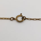 Chanel CC Logo Coin Medal Gold Necklace Round Pendant First Era Vintage — view 4