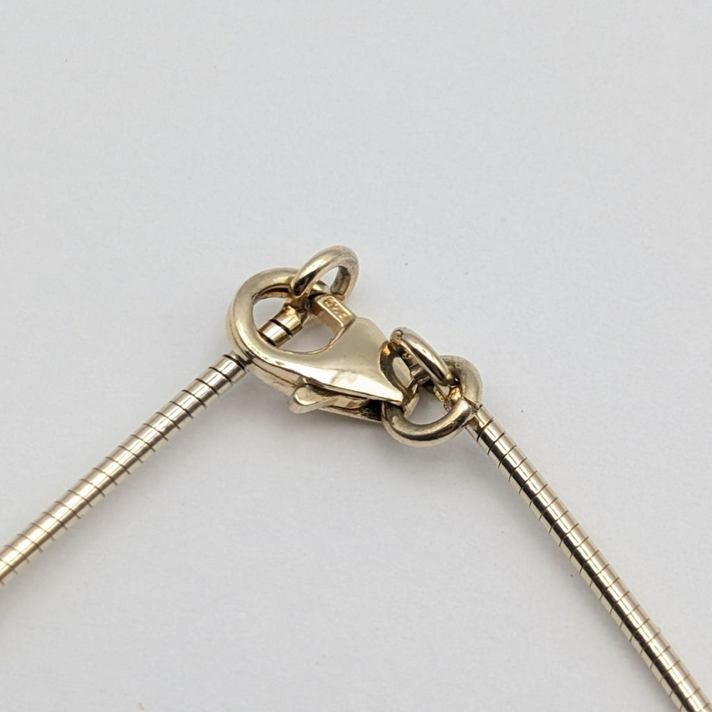 Hermes Lotus Necklace Gold — view 5