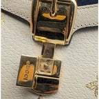 Gucci Sylvie Sherry Line Be Star White Leather 2-Way Shoulder — view 7