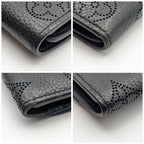 Louis Vuitton Key Case Multicles 4 Monogram Mahina Noir Black Quadruple Strand — view 5