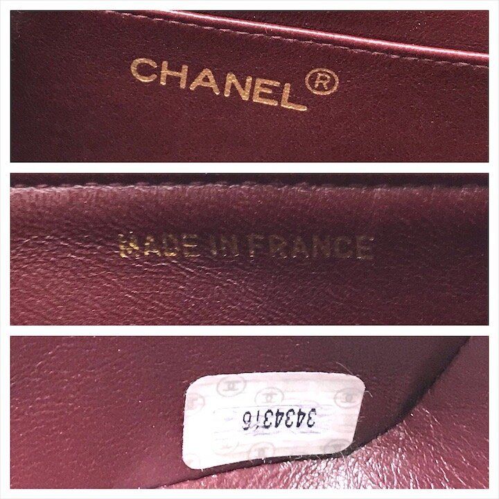 Chanel CC Logo Diana Quilted Lambskin Chain Shoulder Bag Crossbody Black — view 9