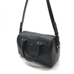Saint Laurent YSL Leather Shoulder Bag Black — view 3