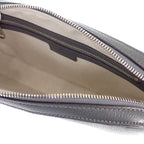 Gucci Ophidia Small Cross Belt Bag Second GG Canvas Gray — view 8