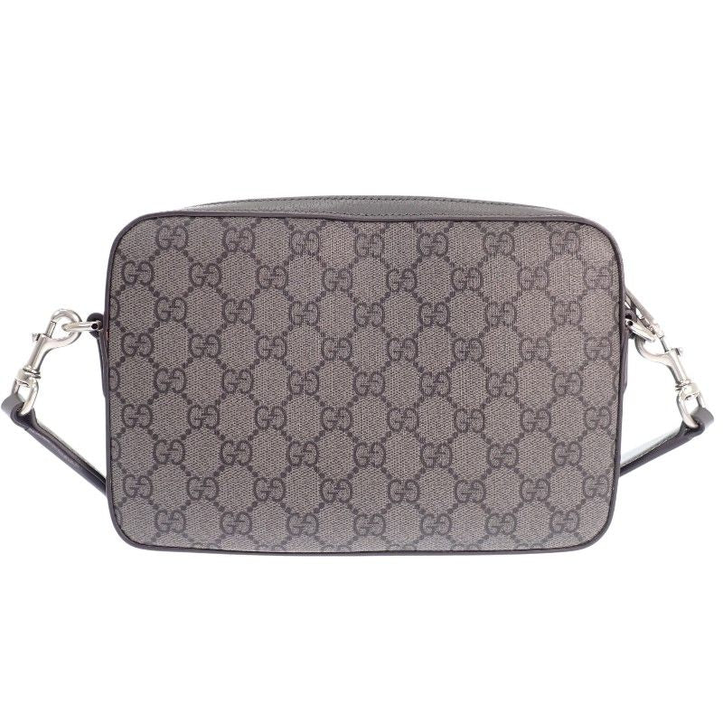 Gucci Ophidia Small Cross Belt Bag Second GG Canvas Gray — view 2