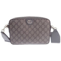 Gucci Ophidia Small Cross Belt Bag Second GG Canvas Gray