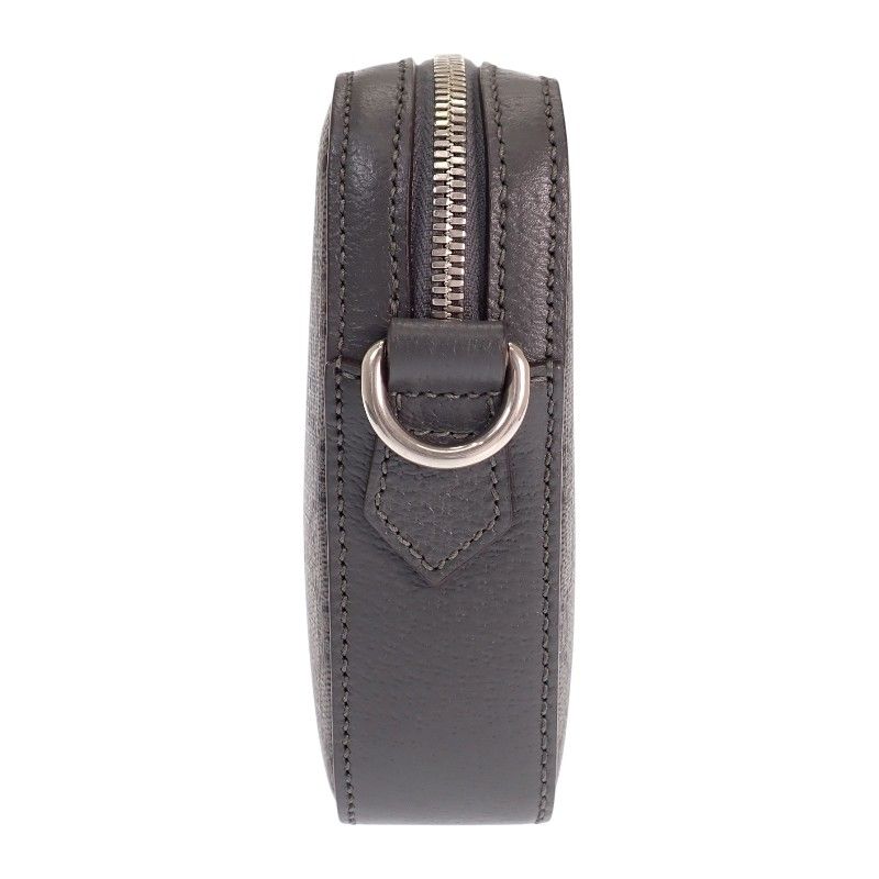 Gucci Ophidia Small Cross Belt Bag Second GG Canvas Gray — view 5