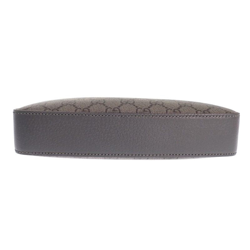 Gucci Ophidia Small Cross Belt Bag Second GG Canvas Gray — view 6