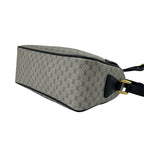 Gucci Vintage Micro GG Logo Leather Shoulder Bag Sacoch Pochette Navy — view 8