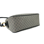 Gucci Vintage Micro GG Logo Leather Shoulder Bag Sacoch Pochette Navy — view 7