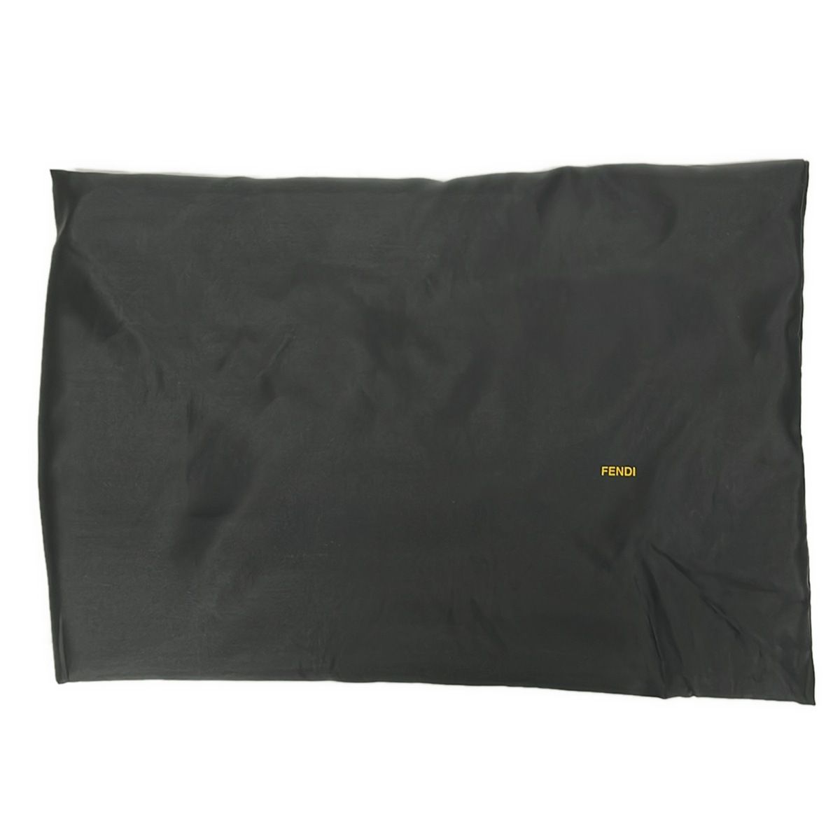 Fendi Shoulder Bag Zucca Pattern Black Leather — view 8