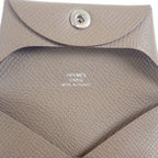 Hermes Bastia Coin Purse Veau Epsom Etoupe Beige — view 6