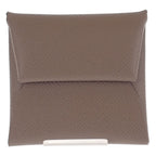 Hermes Bastia Coin Purse Veau Epsom Etoupe Beige — view 2