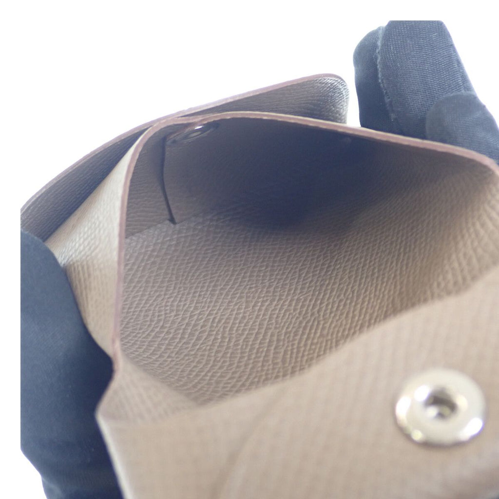 Hermes Bastia Coin Purse Veau Epsom Etoupe Beige — view 7