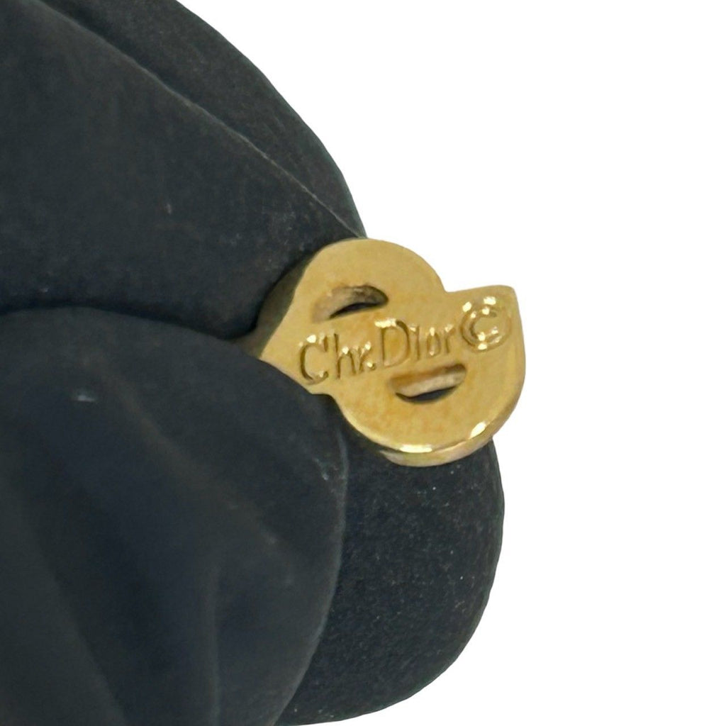 Dior Vintage CD Logo Necklace Gold — view 3