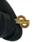 Dior Vintage CD Logo Necklace Gold — view 3