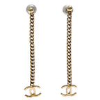 Chanel Earrings Green
