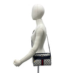 Gucci Vintage Sherry Line GG Logo Leather Shoulder Bag Crossbody Navy — view 2