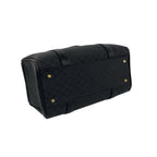 Gucci Bagged Vintage Micro GG Logo Leather Mini Boston Bag Black — view 7