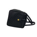 Gucci Bagged Vintage Micro GG Logo Leather Mini Boston Bag Black — view 6