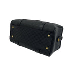 Gucci Bagged Vintage Micro GG Logo Leather Mini Boston Bag Black — view 8