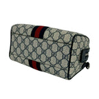 Gucci Ondia Sherry Line GG Logo Leather 2-Way Shoulder Bag Navy — view 8